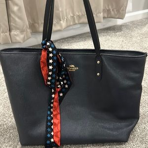 Coach Leather Tote Bag